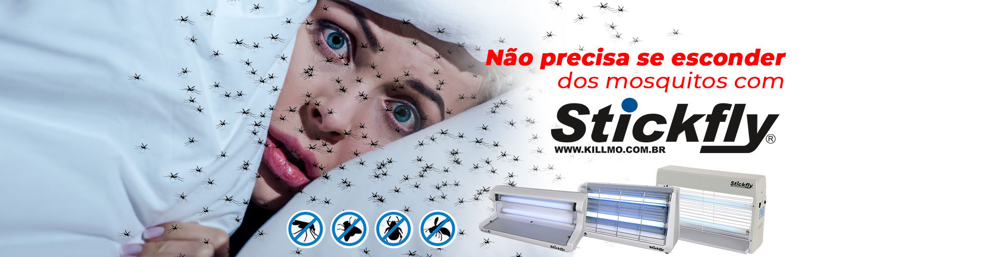 Armadilha mata moscas e mosquitos